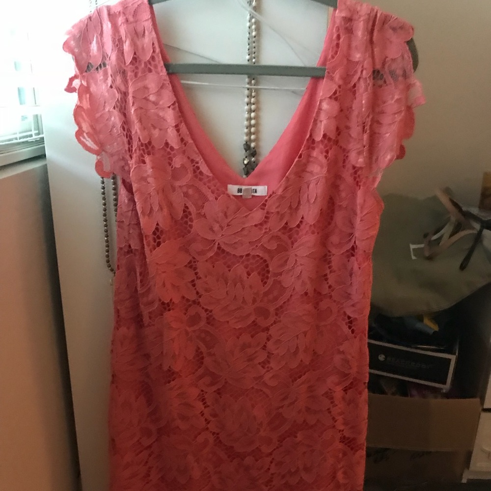 Bb Dakota jaqueline lace shift dress